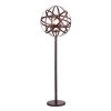 50-Inch Globen Aged Bronze Floor Lamp with Strap Band Globe Shade by Warehouse of Tiffany -Warehouse of Tiffany Shop aged bronze warehouse of tiffany floor lamps fl8303ri4l 64 1000
