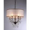 Scott 5-Light Antique Bronze Chandelier with Shade by Warehouse of Tiffany