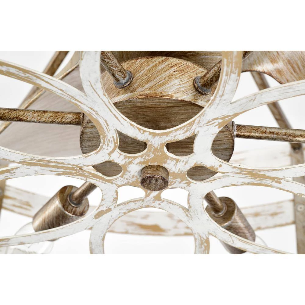 Ketill 24.6 in. Indoor Silver Finish Ceiling Fan with Light Kit and Remote Control Included by Warehouse of Tiffany 9 Ketill 24.6 in. Indoor Silver Finish Ceiling Fan with Light Kit and Remote Control Included by Warehouse of Tiffany - Image 7