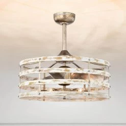 Ketill 24.6 in. Indoor Silver Finish Ceiling Fan with Light Kit and Remote Control Included by Warehouse of Tiffany 16 Ketill 24.6 in. Indoor Silver Finish Ceiling Fan with Light Kit and Remote Control Included by Warehouse of Tiffany -Warehouse of Tiffany Shop antique silver warehouse of tiffany ceiling fans with lights dw01w13wn 77 1000