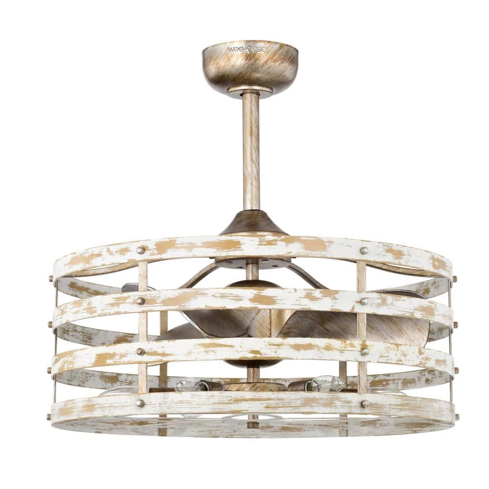 Ketill 24.6 in. Indoor Silver Finish Ceiling Fan with Light Kit and Remote Control Included by Warehouse of Tiffany 4 Ketill 24.6 in. Indoor Silver Finish Ceiling Fan with Light Kit and Remote Control Included by Warehouse of Tiffany - Image 2