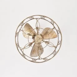 Aglae 25 in. 6-Light Indoor Antique Silver Finish Ceiling Fan with Light Kit and Remote by Warehouse of Tiffany -Warehouse of Tiffany Shop antique silver warehouse of tiffany ceiling fans with lights dw01w37as 1d 1000