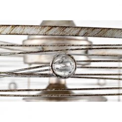 Terrance 23.8 in. 6-Light Indoor Antique Silver Finish Ceiling Fan with Light Kit and Remote by Warehouse of Tiffany -Warehouse of Tiffany Shop antique silver warehouse of tiffany ceiling fans with lights dy02y02as 1f 1000