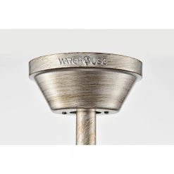 Terrance 23.8 in. 6-Light Indoor Antique Silver Finish Ceiling Fan with Light Kit and Remote by Warehouse of Tiffany -Warehouse of Tiffany Shop antique silver warehouse of tiffany ceiling fans with lights dy02y02as 4f 1000