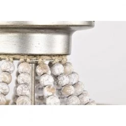 Marena 15 in. 3-Light Indoor Antique Silver Flush Mount Ceiling Light with Light Kit by Warehouse of Tiffany -Warehouse of Tiffany Shop antique silver warehouse of tiffany flush mount lights imc841 3 1f 1000