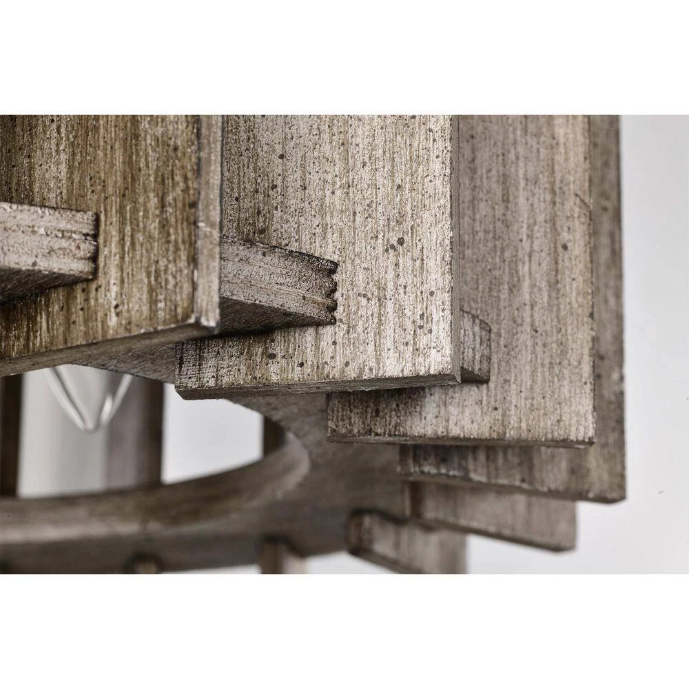 Olivia 52 in. 3-Light Indoor Beige Faux Wood Grain Finish Ceiling Fan with Light Kit by Warehouse of Tiffany 10 Olivia 52 in. 3-Light Indoor Beige Faux Wood Grain Finish Ceiling Fan with Light Kit by Warehouse of Tiffany - Image 8