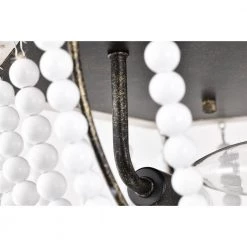 Pryne 18 in. 3-Light Indoor Beige Faux Wood Grain and Gloss White Flush Mount Ceiling Light with Light Kit by Warehouse of Tiffany -Warehouse of Tiffany Shop beige faux wood grain warehouse of tiffany flush mount lights imc842b 3 44 1000