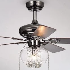 Aequor 42 in. Black Indoor Hand Pull Chain Ceiling Fan with Light Kit by Warehouse of Tiffany 7 Aequor 42 in. Black Indoor Hand Pull Chain Ceiling Fan with Light Kit by Warehouse of Tiffany -Warehouse of Tiffany Shop black warehouse of tiffany ceiling fans with lights cfl 8286pb c3 1000