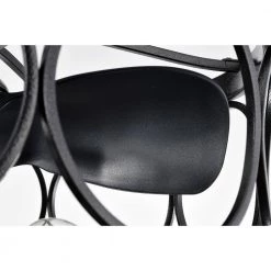 Sultan 24.4 in. Indoor Black Finish Ceiling Fan with Light Kit and Remote Included by Warehouse of Tiffany 19 Sultan 24.4 in. Indoor Black Finish Ceiling Fan with Light Kit and Remote Included by Warehouse of Tiffany -Warehouse of Tiffany Shop black warehouse of tiffany ceiling fans with lights dw01w01si 4f 1000