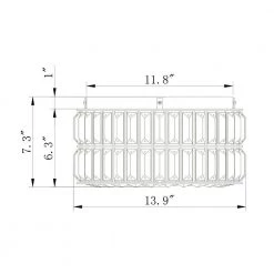 Silver 14 in. 4-Light Indoor Black Flush Mount Ceiling Light with Light Kit by Warehouse of Tiffany -Warehouse of Tiffany Shop black warehouse of tiffany chandeliers cm226 4mb 4f 1000