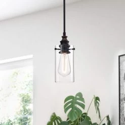 Tedosha 4 in. 1-Light Indoor Black Finish Pendant Chandelier by Warehouse of Tiffany -Warehouse of Tiffany Shop black warehouse of tiffany chandeliers hm065 1 31 1000