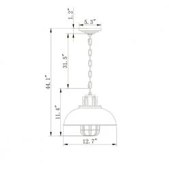 Almonte 13 in. 1-Light Indoor Black Pendant Light with Light Kit by Warehouse of Tiffany -Warehouse of Tiffany Shop black warehouse of tiffany chandeliers hm163 1 4f 1000