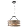 Fleur 16 in. 3-Light Indoor Black Chandelier with Light Kit by Warehouse of Tiffany -Warehouse of Tiffany Shop black warehouse of tiffany chandeliers hm225 3wgb 64 1000