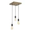 Jash 12 in. 3-Light Indoor Black Pendant Lamp with Light Kit by Warehouse of Tiffany -Warehouse of Tiffany Shop black warehouse of tiffany chandeliers imc469b 3iwg 64 1000
