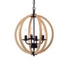 Fedelmid 4-Light Black Pendant by Warehouse of Tiffany -Warehouse of Tiffany Shop black warehouse of tiffany chandeliers rl812816br 64 1000