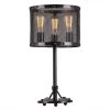 Furolee 18 in. 3-Light Indoor Black Chandelier with Light Kit by Warehouse of Tiffany 2 Furolee 18 in. 3-Light Indoor Black Chandelier with Light Kit by Warehouse of Tiffany -Warehouse of Tiffany Shop black warehouse of tiffany desk lamps t1735 3 64 1000