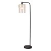 Varde Matte Black 1-Light Floor Lamp by Warehouse of Tiffany -Warehouse of Tiffany Shop black warehouse of tiffany floor lamps d11061 64 1000