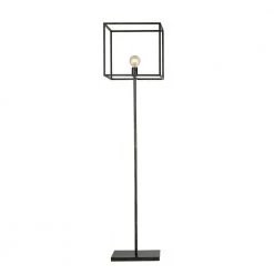 Bronte 66.9 in. 1-Light Black Indoor Floor Lamp with Light Kit by Warehouse of Tiffany