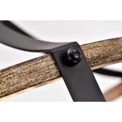 Teeger 13 in. 4-Light Black Indoor Semi-Flush Mount with Light Kit by Warehouse of Tiffany -Warehouse of Tiffany Shop black warehouse of tiffany flush mount lights mx03 4 4f 1000