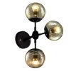 Sadette 3-Light Black Wall Sconce Light by Warehouse of Tiffany -Warehouse of Tiffany Shop black warehouse of tiffany wall sconces ld5043 64 1000