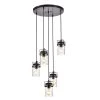 Joanna 27 in. 5-Light Indoor Bronze Pendant Chandelier by Warehouse of Tiffany -Warehouse of Tiffany Shop blalck warehouse of tiffany chandeliers hm029 5 64 1000