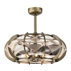 Xhosa 25 in. 5-Light Indoor Brass Finish Ceiling Fan with Light Kit by Warehouse of Tiffany -Warehouse of Tiffany Shop brass warehouse of tiffany ceiling fans with lights dy15y15wg 4f 1000