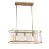 Nefer 3-Light Brushed Brass Chandelier by Warehouse of Tiffany -Warehouse of Tiffany Shop brass warehouse of tiffany chandeliers d22033 64 1000