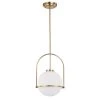 Moonrise 12 in. 1-Light Indoor Brass Lantern Pendant Ceiling Light by Warehouse of Tiffany -Warehouse of Tiffany Shop brass warehouse of tiffany chandeliers fd10028 1bs 64 1000