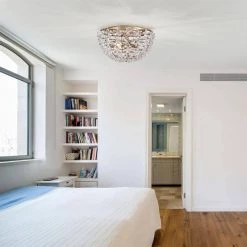 Wiktor 14 in. 3-Light Indoor Brass Flush Mount Ceiling Light with Light Kit by Warehouse of Tiffany -Warehouse of Tiffany Shop brass warehouse of tiffany flush mount lights imc839 3 31 1000