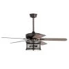 Cadence 52 in. Oil Rubbed Bronze 2-Light, 5 Blades Lighted Ceiling Fan with Remort by Warehouse of Tiffany 1 Cadence 52 in. Oil Rubbed Bronze 2-Light, 5 Blades Lighted Ceiling Fan with Remort by Warehouse of Tiffany -Warehouse of Tiffany Shop bronze warehouse of tiffany ceiling fans with lights al01p01gr 64 1000