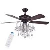 Havorand 52 in. Bronze Indoor Remote Controlled Ceiling Fan with Light Kit by Warehouse of Tiffany -Warehouse of Tiffany Shop bronze warehouse of tiffany ceiling fans with lights cfl 8213remo ab 64 1000
