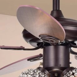 Casimer 42 in. Indoor Bronze Ceiling Fan with Light Kit by Warehouse of Tiffany -Warehouse of Tiffany Shop bronze warehouse of tiffany ceiling fans with lights cfl8279br 1f 1000