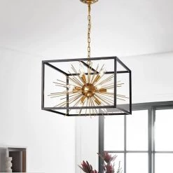 Dharde 20.08 in. 11 -Light Indoor Bronze Chandelier with Light Kit by Warehouse of Tiffany -Warehouse of Tiffany Shop bronze warehouse of tiffany chandeliers imp11 31 1000
