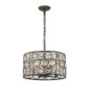 Welle 54 in. 4-Light Bronze Indoor Chandelier with Light Kit by Warehouse of Tiffany -Warehouse of Tiffany Shop bronze warehouse of tiffany chandeliers imp79l 4ab 64 1000