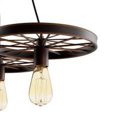 Serapiko 10 in. 3-Light Antique Bronze Edison Chandelier by Warehouse of Tiffany -Warehouse of Tiffany Shop bronze warehouse of tiffany chandeliers ld40893 40 1000