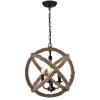 Twirlie 20 in. 3-Light Indoor Bronze Chandelier with Light Kit by Warehouse of Tiffany -Warehouse of Tiffany Shop bronze warehouse of tiffany chandeliers rl8149ab 64 1000