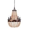 Crelimen 23 in. 5-Light Indoor Bronze Pendant Lamp with Light Kit by Warehouse of Tiffany -Warehouse of Tiffany Shop bronze warehouse of tiffany chandeliers rl8270ab 64 1000