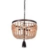 Jossip 19 in. 3-Light Indoor Bronze Pendant Lamp with Light Kit by Warehouse of Tiffany -Warehouse of Tiffany Shop bronze warehouse of tiffany chandeliers rl8272ab 64 1000