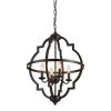 Octavia 20 in. 4-Light Indoor Brown Pendant Lamp with Light Kit by Warehouse of Tiffany -Warehouse of Tiffany Shop brown warehouse of tiffany chandeliers p19001 4 64 1000