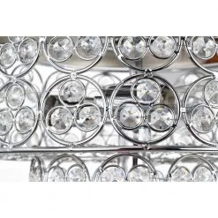 Caderina 52 in. 4-Light Chrome Finished 5 Blades Ceiling Fan with Remote by Warehouse of Tiffany -Warehouse of Tiffany Shop chrome warehouse of tiffany ceiling fans with lights al03p01ch 44 1000