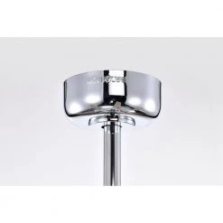 Itzel 52 in. 2-Light Indoor Chrome Finish Chandelier with Light Kit by Warehouse of Tiffany -Warehouse of Tiffany Shop chrome warehouse of tiffany ceiling fans with lights aw01w03cr 1f 1000