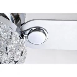 Itzel 52 in. 2-Light Indoor Chrome Finish Chandelier with Light Kit by Warehouse of Tiffany -Warehouse of Tiffany Shop chrome warehouse of tiffany ceiling fans with lights aw01w03cr fa 1000