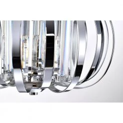 Tamaya 52 in. 3-Light Indoor Chrome Finish Ceiling Fan Chandelier with Light Kit by Warehouse of Tiffany -Warehouse of Tiffany Shop chrome warehouse of tiffany ceiling fans with lights aw01w09cr 76 1000