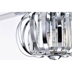 Tamaya 52 in. 3-Light Indoor Chrome Finish Ceiling Fan Chandelier with Light Kit by Warehouse of Tiffany -Warehouse of Tiffany Shop chrome warehouse of tiffany ceiling fans with lights aw01w09cr fa 1000