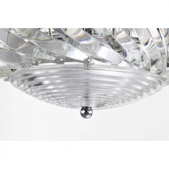 Turner 52 in. 3-Light Indoor Chrome Ceiling Fan with Light Kit and Remote by Warehouse of Tiffany -Warehouse of Tiffany Shop chrome warehouse of tiffany ceiling fans with lights ay12y12cr 1d 1000