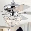 Araceli 52 in. 3-Light Indoor Chrome Ceiling Fan with Light Kit and Remote by Warehouse of Tiffany -Warehouse of Tiffany Shop chrome warehouse of tiffany ceiling fans with lights ay15y15cr 64 1000