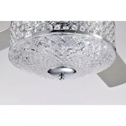 Callen 52 in. 3-Light Indoor Chrome Finish Ceiling Fan with Light Kit by Warehouse of Tiffany 14 Callen 52 in. 3-Light Indoor Chrome Finish Ceiling Fan with Light Kit by Warehouse of Tiffany -Warehouse of Tiffany Shop chrome warehouse of tiffany ceiling fans with lights ay16y16cr 1d 1000