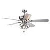 Tatiana 52 in. Chrome Indoor Remote Controlled Ceiling Fan with Light Kit by Warehouse of Tiffany -Warehouse of Tiffany Shop chrome warehouse of tiffany ceiling fans with lights cfl 8336remo 64 1000