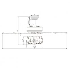 Kishel 52 in. Chrome Indoor Remote Controlled Ceiling Fan with Light Kit by Warehouse of Tiffany 15 Kishel 52 in. Chrome Indoor Remote Controlled Ceiling Fan with Light Kit by Warehouse of Tiffany -Warehouse of Tiffany Shop chrome warehouse of tiffany ceiling fans with lights cfl 8408remocch fa 1000