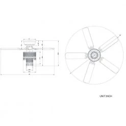 Jemar 23 in. 5-Light Indoor Chrome Hand Pull Chain Ceiling Fan with Light Kit by Warehouse of Tiffany -Warehouse of Tiffany Shop chrome warehouse of tiffany ceiling fans with lights cfl 8439ch 4f 1000
